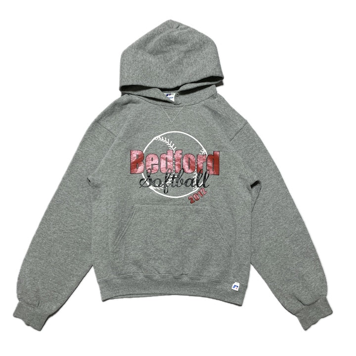 ラッセル Russell Athletic パーカー ベースボール グレー メンズS