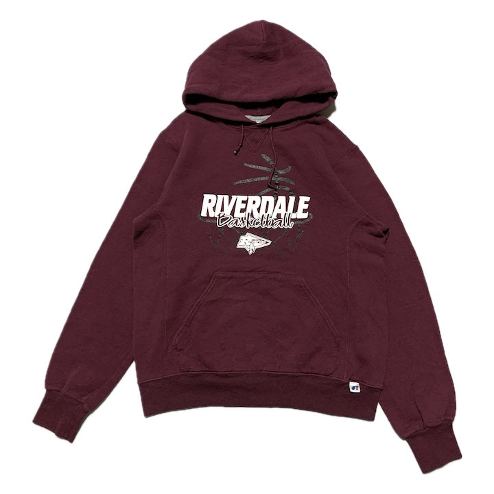 ラッセル Russell Athletic パーカー バスケットボール えんじ メンズM