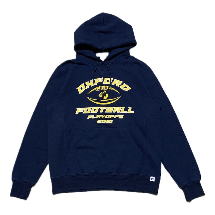 ラッセル Russell Athletic パーカー フットボール ネイビー メンズM