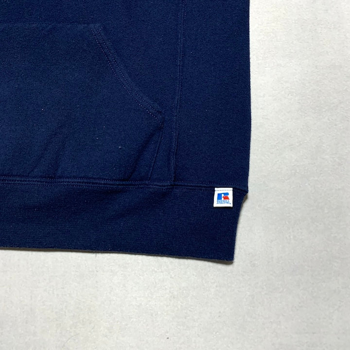 ラッセル Russell Athletic パーカー イーグルス ネイビー メンズM