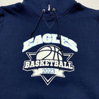 ラッセル Russell Athletic パーカー イーグルス ネイビー メンズM