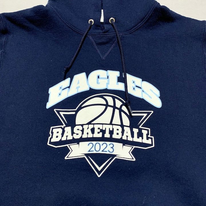 ラッセル Russell Athletic パーカー イーグルス ネイビー メンズM