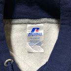 ラッセル Russell Athletic パーカー フットボール ネイビー×グレー メンズS