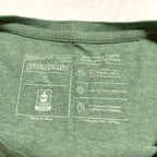 パタゴニア Patagonia Tシャツ ライトグリーン 無地 メンズL