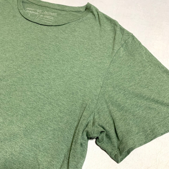 パタゴニア Patagonia Tシャツ ライトグリーン 無地 メンズL