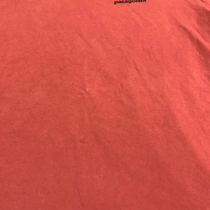 パタゴニア Patagonia Tシャツ メキシコ製 ピンク バックプリント メンズL
