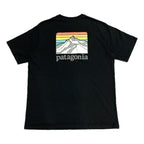 パタゴニア Patagonia Tシャツ メキシコ製 ブラック バックプリント メンズM