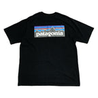 パタゴニア Patagonia Tシャツ メキシコ製 ブラック バックプリント メンズM