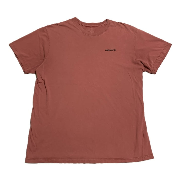 パタゴニア Patagonia Tシャツ メキシコ製 ピンク バックプリント メンズXL