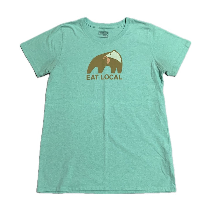 パタゴニア Patagonia Tシャツ メキシコ製 ミントグリーン レディースL