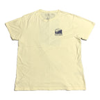 パタゴニア Patagonia Tシャツ メキシコ製 ライトイエロー バックプリント メンズL