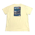 パタゴニア Patagonia Tシャツ メキシコ製 ライトイエロー バックプリント メンズL