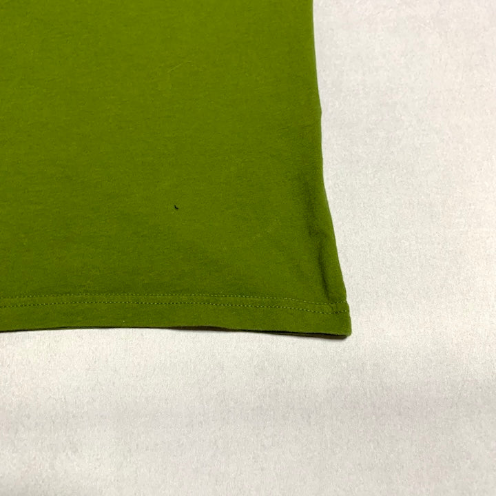 パタゴニア Patagonia Tシャツ メキシコ製 グリーン ロゴプリント メンズL