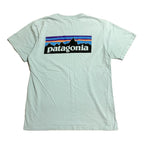 パタゴニア Patagonia Tシャツ メキシコ製 スカイブルー バックプリント メンズM
