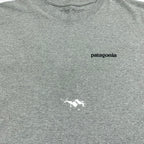 パタゴニア Patagonia Tシャツ メキシコ製 グレー バックプリント メンズS
