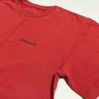 パタゴニア Patagonia Tシャツ レッド バックプリント メンズM