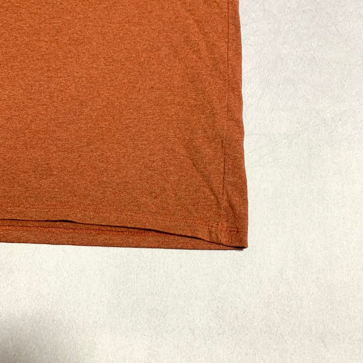 パタゴニア Patagonia Tシャツ メキシコ製 オレンジ ネップ メンズXL