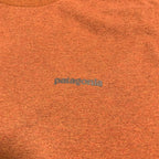 パタゴニア Patagonia Tシャツ メキシコ製 オレンジ ネップ メンズXL