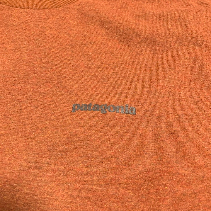 パタゴニア Patagonia Tシャツ メキシコ製 オレンジ ネップ メンズXL