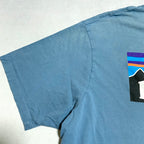 パタゴニア Patagonia Tシャツ ベトナム製 スカイブルー バックプリント メンズL