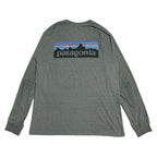 パタゴニア Patagonia ロンT メキシコ製 グレー バックプリント メンズM