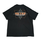 ハーレーダビッドソン  Harley-Davidson Tシャツ アイオワ ブラック メンズXXL
