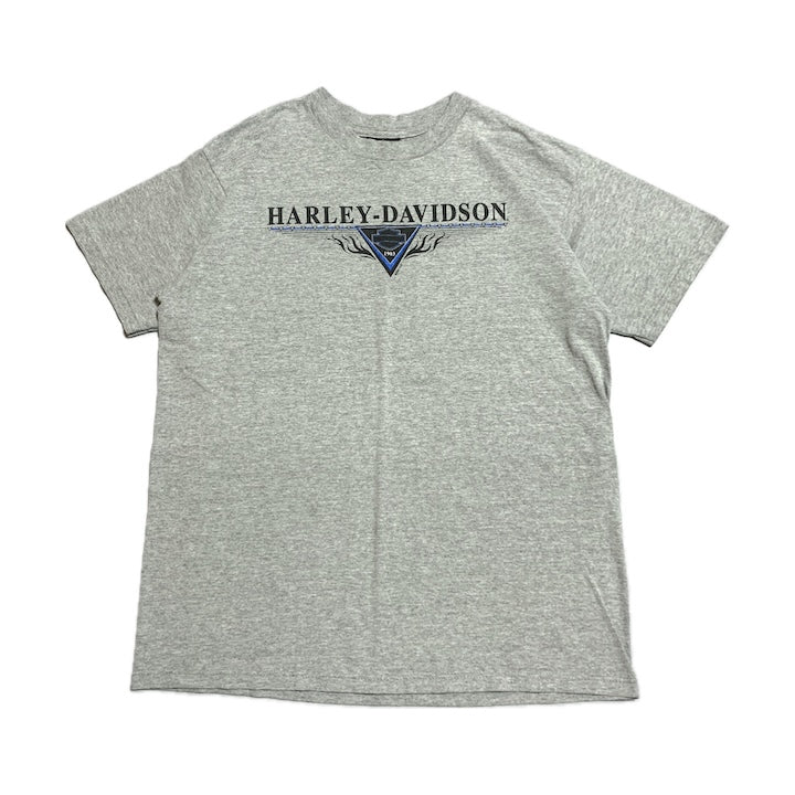 ハーレーダビッドソン Harley-Davidson Tシャツ ユニオンタウン グレー メンズL
