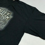 ハーレーダビッドソン Harley-Davidson Tシャツ ウィスコンシン ブラック メンズ3XL