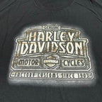 ハーレーダビッドソン Harley-Davidson Tシャツ ウィスコンシン ブラック メンズ3XL