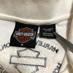 ハーレーダビッドソン Harley-Davidson ポロシャツ ホワイト オハイオ メンズM