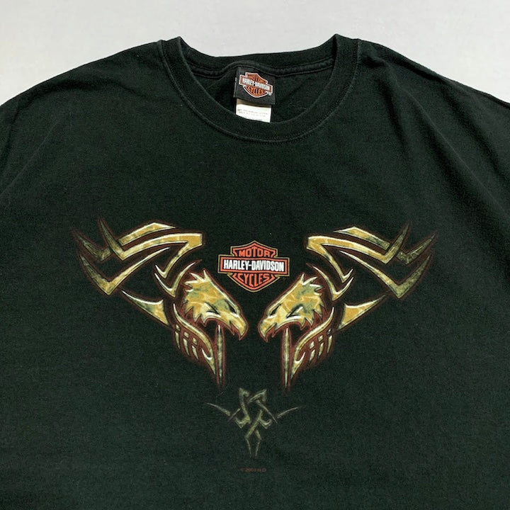 ハーレーダビッドソン Harley-Davidson Tシャツ USA製 テキサス