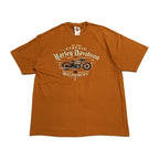 ハーレーダビッドソン Harley-Davidson Tシャツ USA製 テキサス オレンジ メンズXL