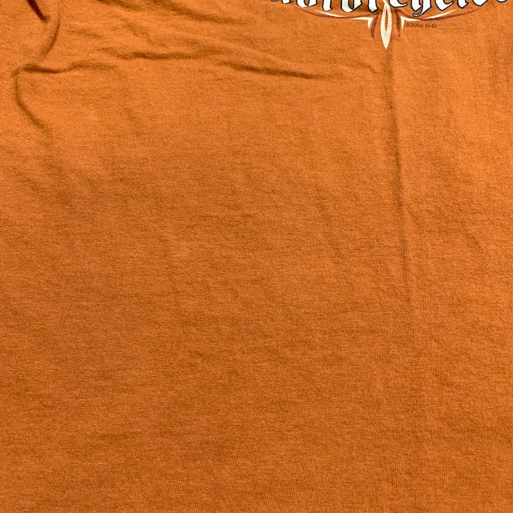 ハーレーダビッドソン Harley-Davidson Tシャツ USA製 テキサス オレンジ メンズXL