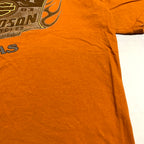 ハーレーダビッドソン Harley-Davidson Tシャツ USA製 テキサス オレンジ メンズXL