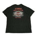ハーレーダビッドソン Harley-Davidson Tシャツ サウスダコタ ブラック メンズXL