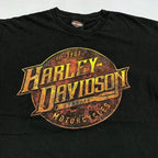 ハーレーダビッドソン Harley-Davidson Tシャツ サウスダコタ ブラック メンズXL