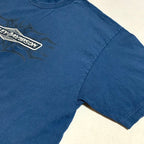 ハーレーダビッドソン Harley-Davidson Tシャツ アバランチ ブルー メンズL