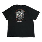 ハーレーダビッドソン Harley-Davidson Tシャツ USA製 フランス ブラック メンズXXL