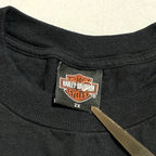 ハーレーダビッドソン Harley-Davidson Tシャツ USA製 フランス ブラック メンズXXL