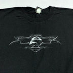 ハーレーダビッドソン Harley-Davidson Tシャツ USA製 フランス ブラック メンズXXL