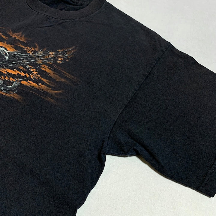 ハーレーダビッドソン Harley-Davidson Tシャツ バルパライソ ブラック メンズXL