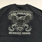 ハーレーダビッドソン Harley-Davidson Tシャツ バルパライソ ブラック メンズXL