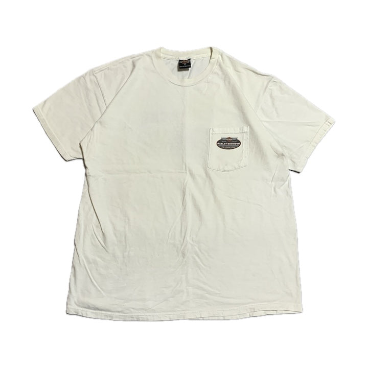 ハーレーダビッドソン Harley-Davidson Tシャツ コロラド ホワイト メンズXL