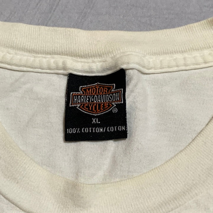 ハーレーダビッドソン Harley-Davidson Tシャツ コロラド ホワイト メンズXL