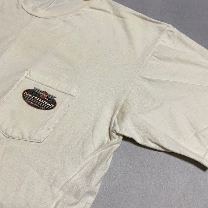 ハーレーダビッドソン Harley-Davidson Tシャツ コロラド ホワイト メンズXL
