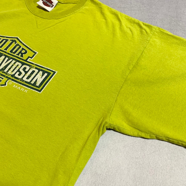 ハーレーダビッドソン Harley-Davidson Tシャツ アリゾナ グリーン メンズXL
