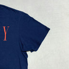ディズニー Disney Tシャツ ミッキー ネイビー メンズM