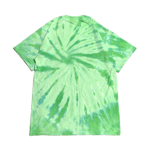 ディズニー Disney Tシャツ ミッキー タイダイ グリーン メンズM