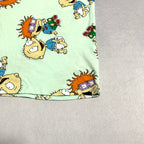 ニコロデオン nickelodeon Tシャツ チャッキーフィンスター ライトグリーン メンズL