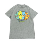 ポケモン pokemon Tシャツ グレー キャラT メンズS